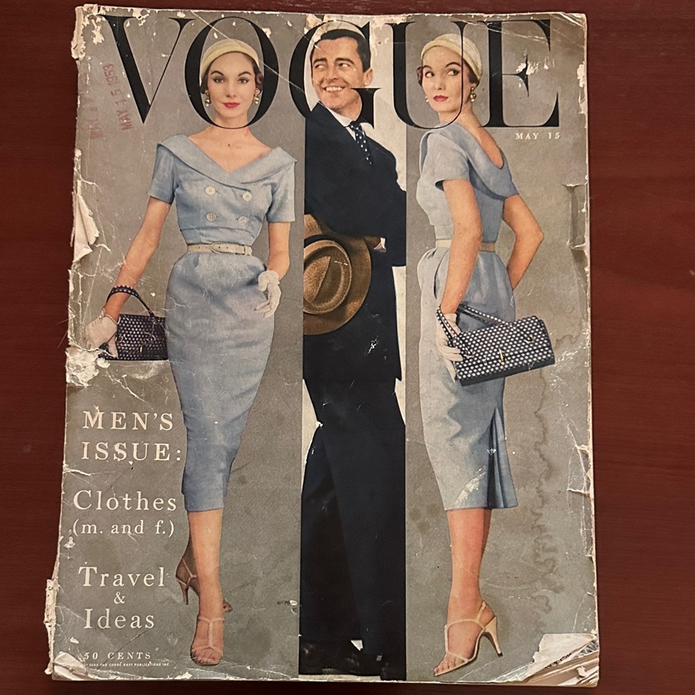 Vintage Vogue Magazine May 1953